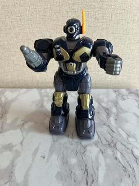 Hap-P-Kid Battery Operated Rolling Robot Toy